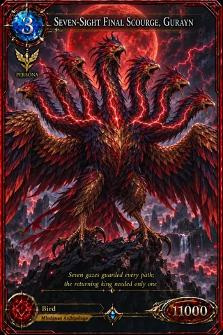 Gurayn - a card from the Mindanao set of Codex Legends.