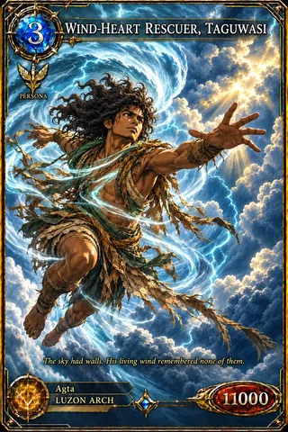 Wind-Heart Rescuer, Taguwasi - a card from the Luzon set of Codex Legends.
